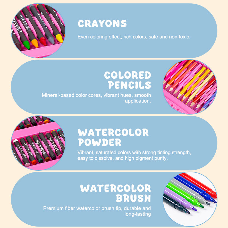 📚 Barnens drömfyllda målarset🎨