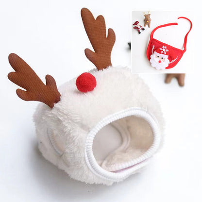 Bedårande julgransmössa med pom-pom