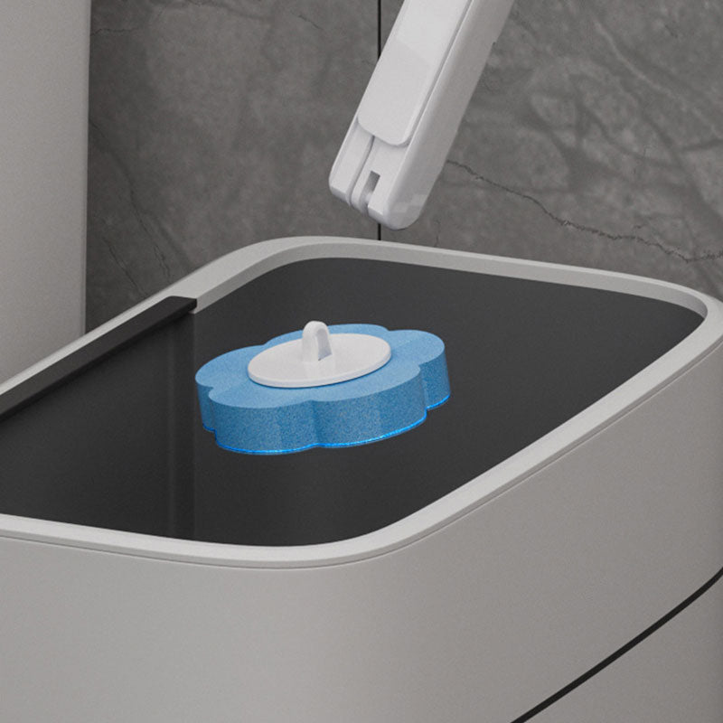 Upplösande ersättningshuvud för toalettborste för engångsbruk