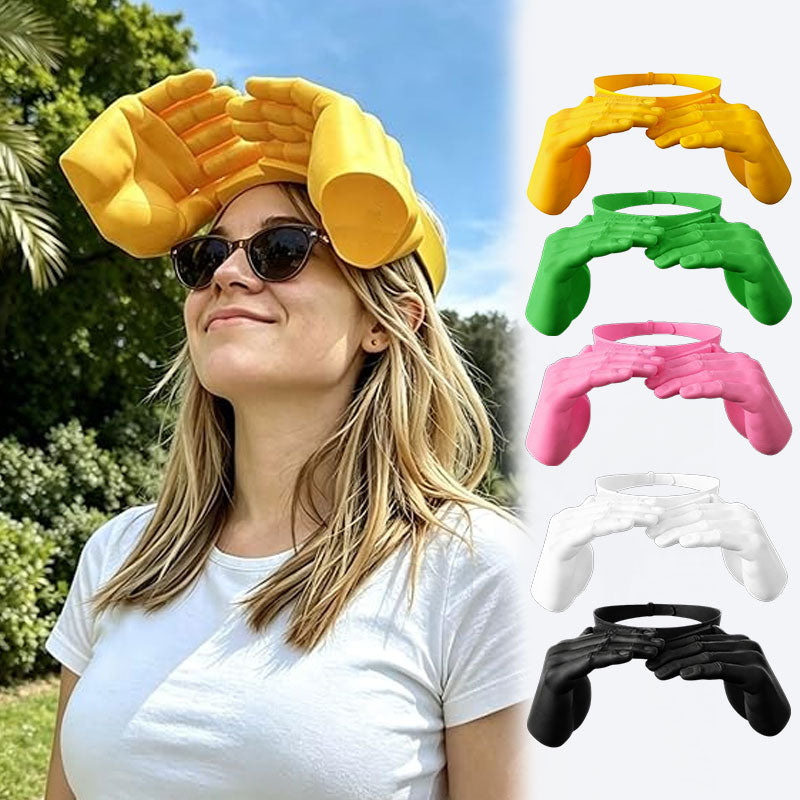 😎☀️Hands-Free Sun Shade Ha -- Hands‑Free Funny Hand