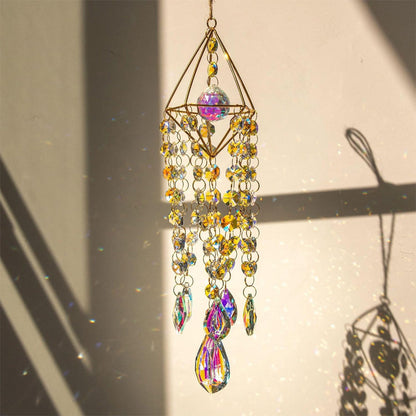 Crystal Iridescent Wind Chime
