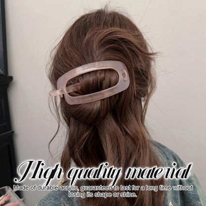 2024 Ny Enkel Elegant Hårklämma för Kvinnor