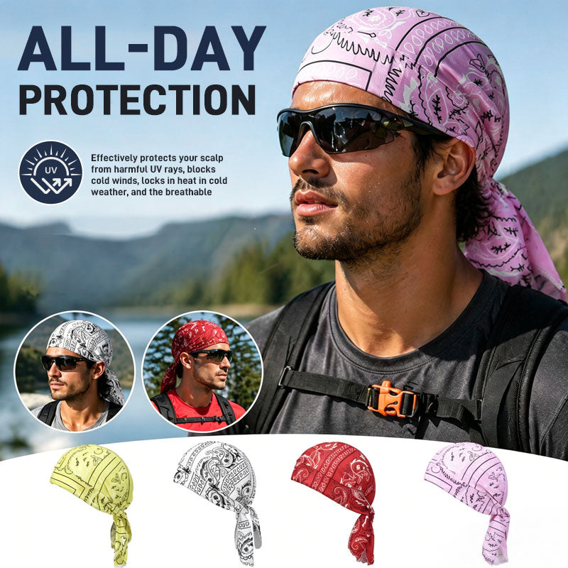 Outdoor Sports Elastic Pirate Hat