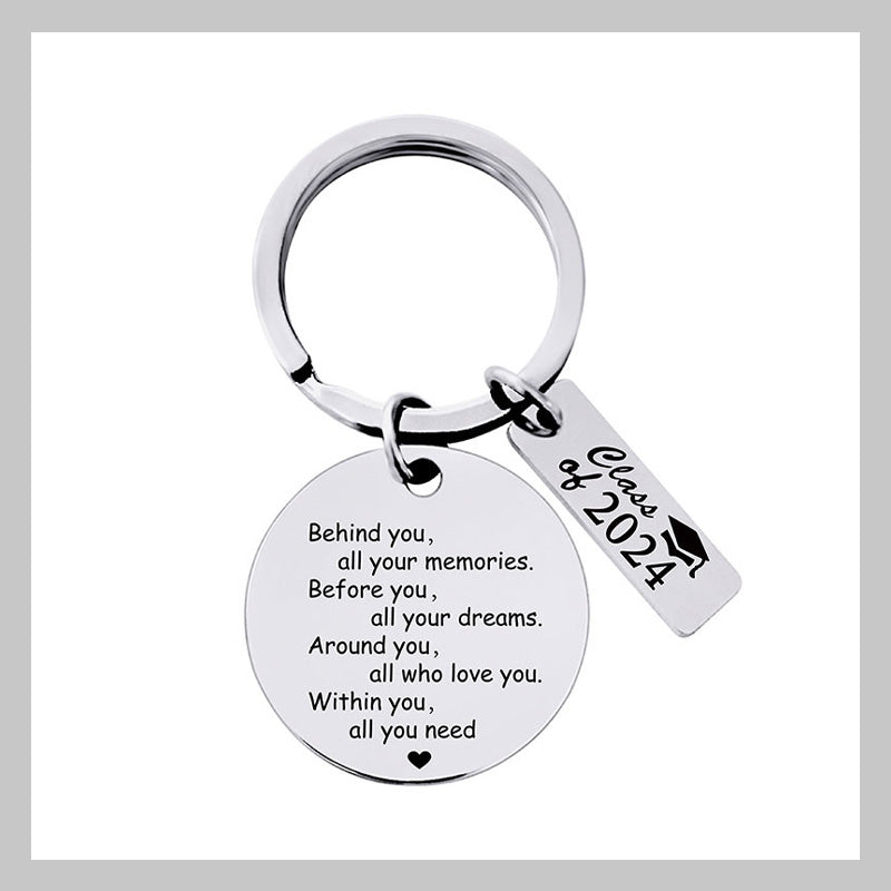 2024 examensnyckelring - inom dig allt du behöver