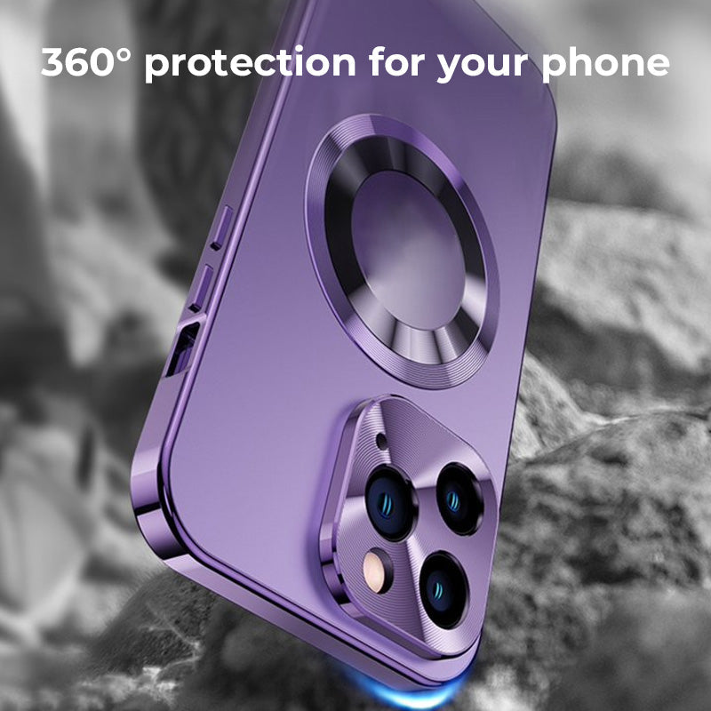 Anti-Peep-Kort Magnetiskt Mobiltelefonfodral