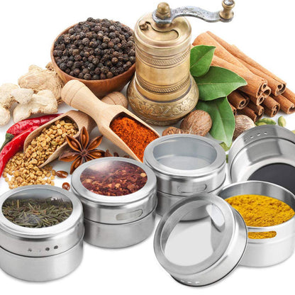 Rostfritt Stål Kryddburk