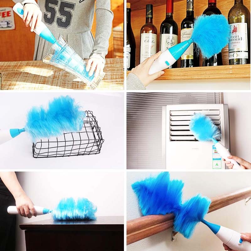 Elektrisk roterande dammuppsamlare