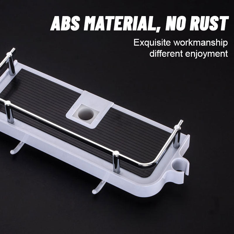 Hållare för stansfri bricka för badrum