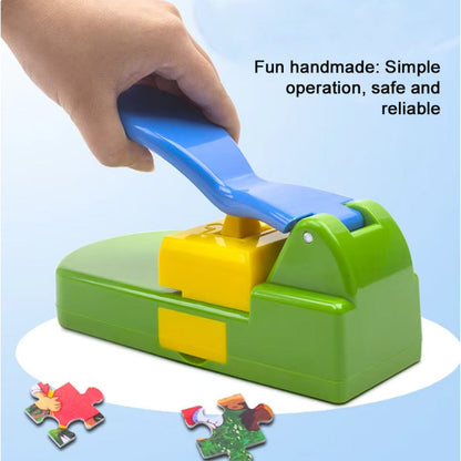 Gör-det-själv-pusselskärmaskin