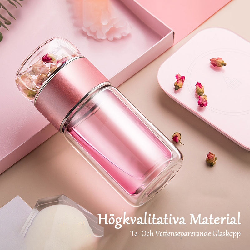 Te- Och Vattenseparerande Glaskopp