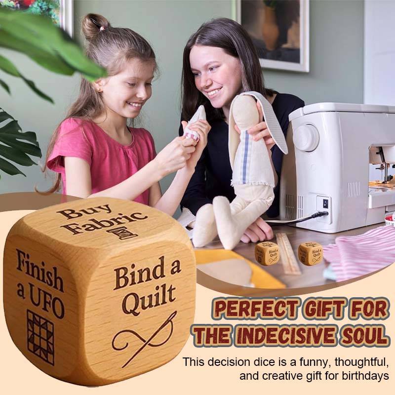 2025 Creative Patchwork Decision Dice