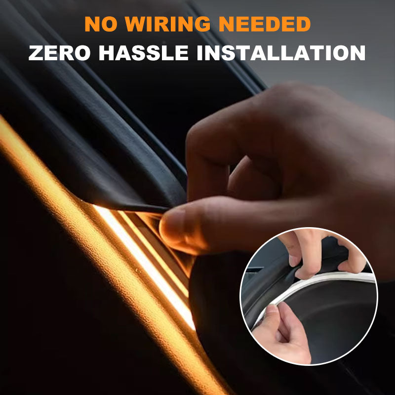 Automatisk sensor baklucka ljusremsa