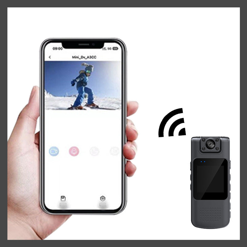 Bärbar HD-cykelkamera