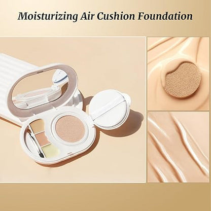 Trefärgad Concealerkudde I Puderbas