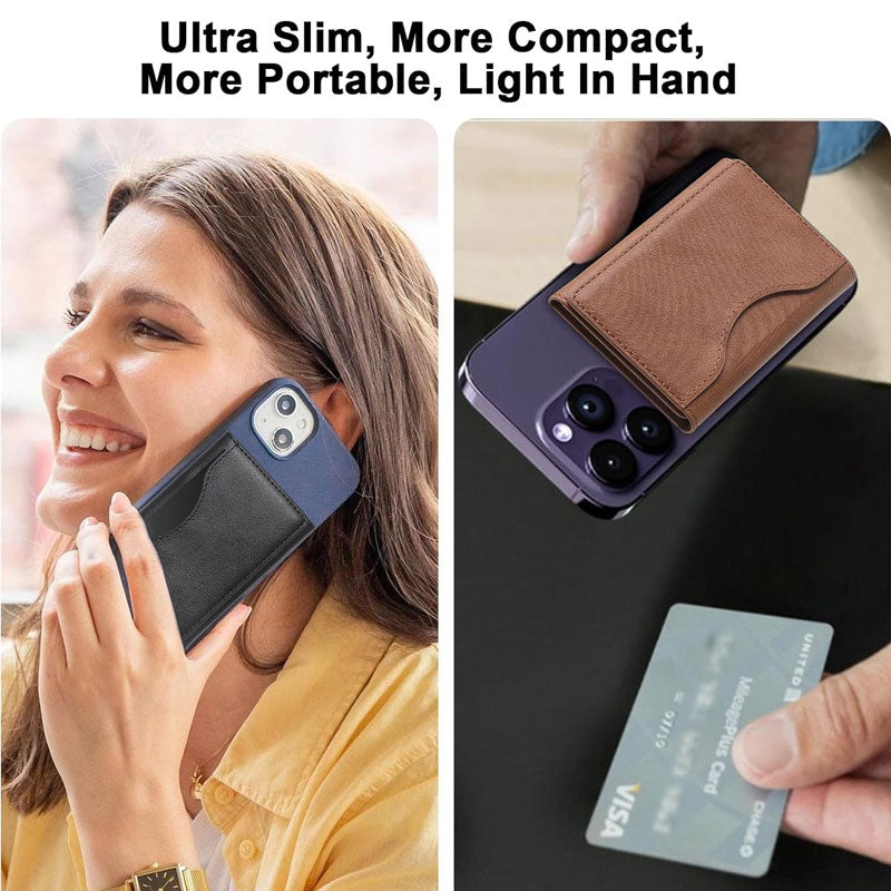 Magnetisk plånbok för mobiltelefoner