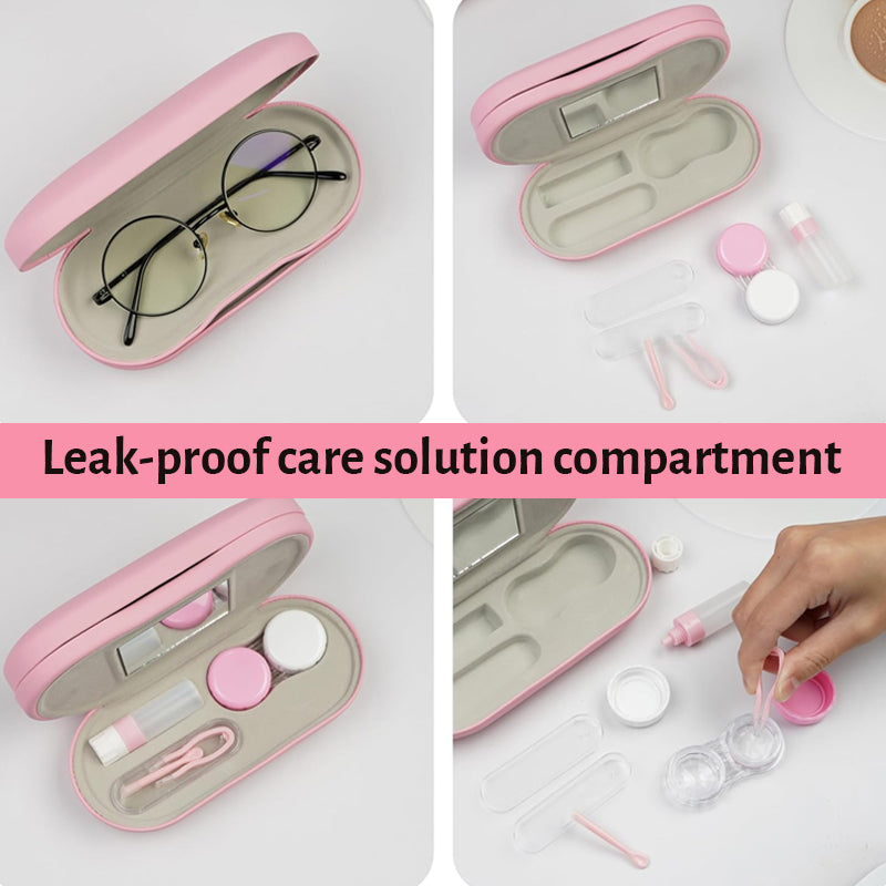 Double-Layer Dual-Purpose Glasses Case