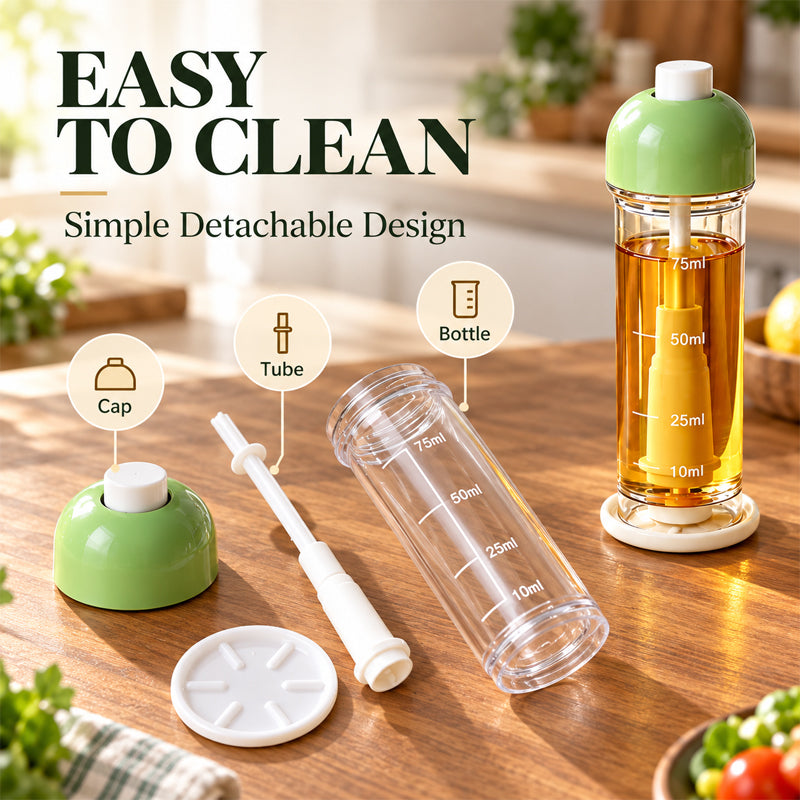 🍳💧 Downward-Spray Cooking Oil Sprayer