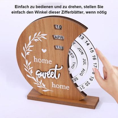 Kreativ kalender av trä