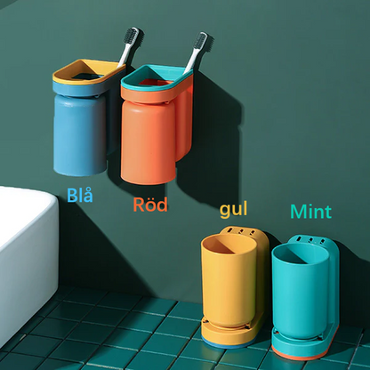 Tandborsthållare att fästa på