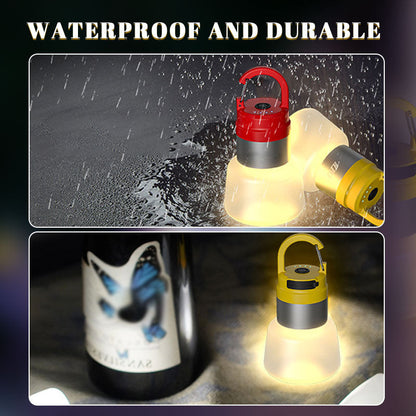 Multifunktionell flaskkapsyllampa