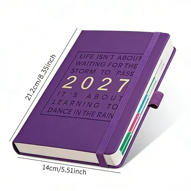 ⚡ A5 2027 One‑Day‑Per‑Page Diary Notebook – Portable, Well‑Organized, Long‑Lasting ✨