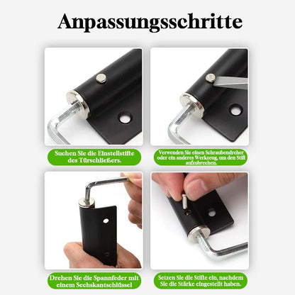 Automatisk dörrstängare - skonsam och tyst, för en smidig dörrstängning! 🚪