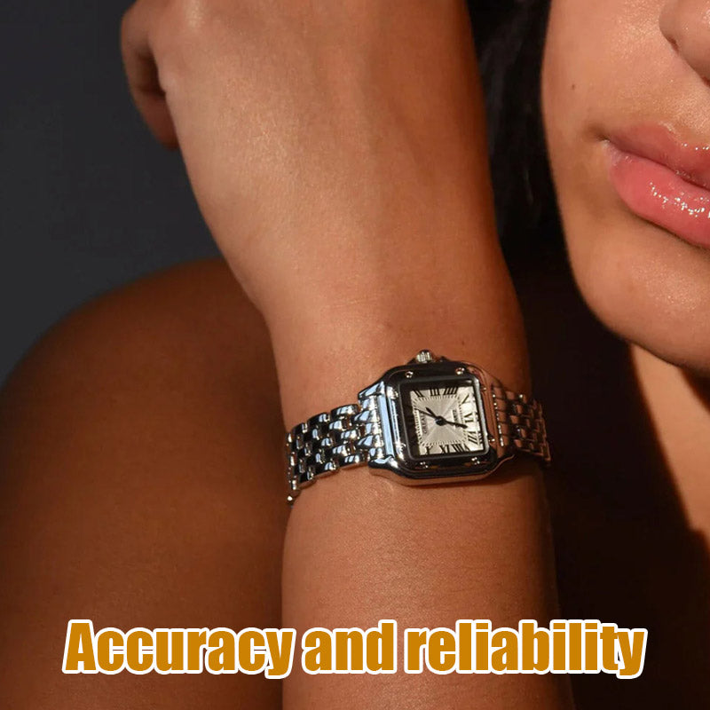 Dammode Quartz Square Diamond Watch