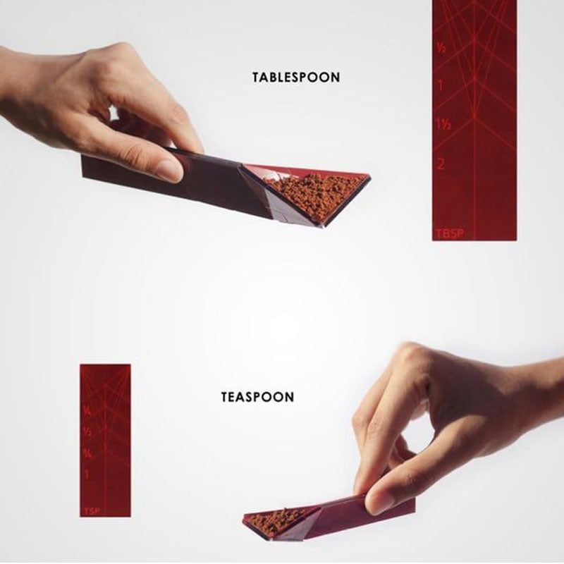 Polygon Flat 3 i 1 mätsked