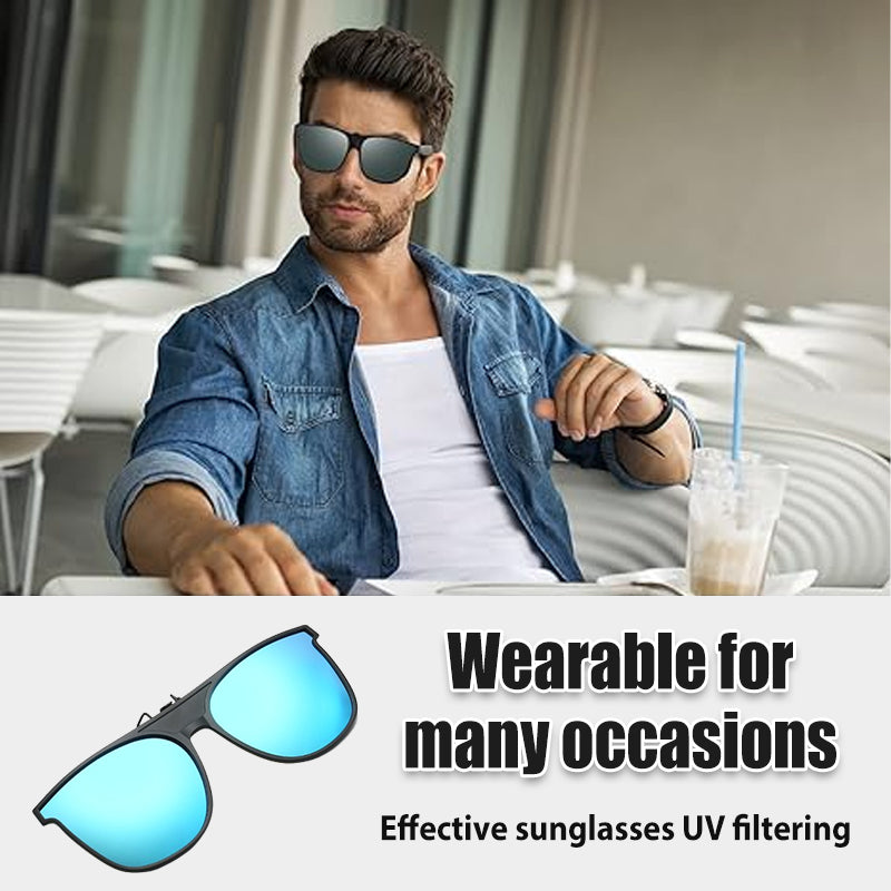 Klämma för solglasögon