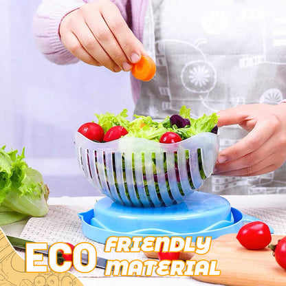 Salladsskärarskål-🛒 Gör salladsberedningen till ett nöje!