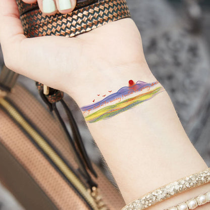✨🌈 Creative Colorful Wrist Tattoo Sticker