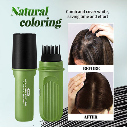 🖌️ Penna för att täcka grått hår – omedelbar färgkorrigering, när som helst!