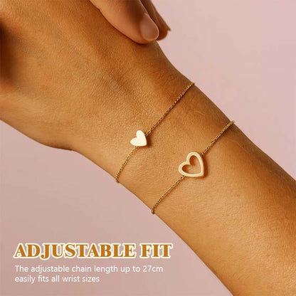 💕"Hjärta vid Hjärta"-dubbelarmbandet – ett band som knyter oss samman💕