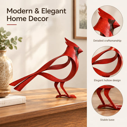 🕊️Elegant and minimalist metal bird sculpture -- Fleeting Moments of Lightness in the Natural World！