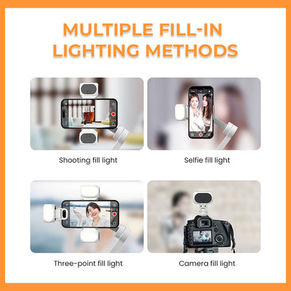 Mobiltelefon pan/tilt fill light/Mobile phone pan/tilt fill light