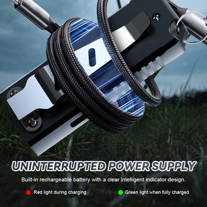 🔑 Mini-nyckelring med ficklampa