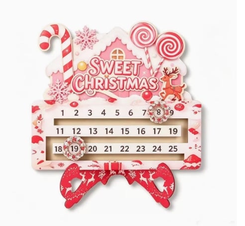 🎄25-Day Christmas Countdown Ornament