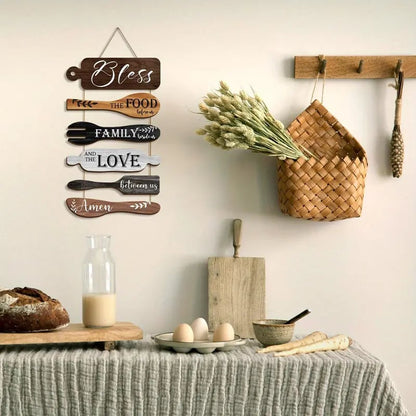 🔥  Wooden Kitchen Wall Decor