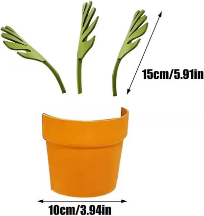 Spegel Monstera - badrumsorganisatör