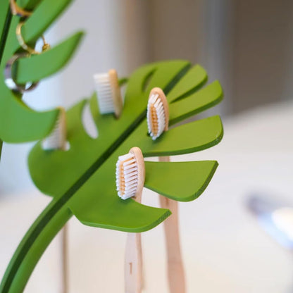 Spegel Monstera - badrumsorganisatör