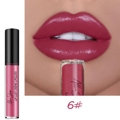 🔥Hot Sale- Köp 2 få 1 gratis🔥12 Color Cream Texture Lipstick Waterproof