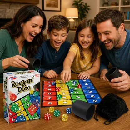 🎲Fast-Paced Family Dice Game – Roll, Race & Win! 🔥