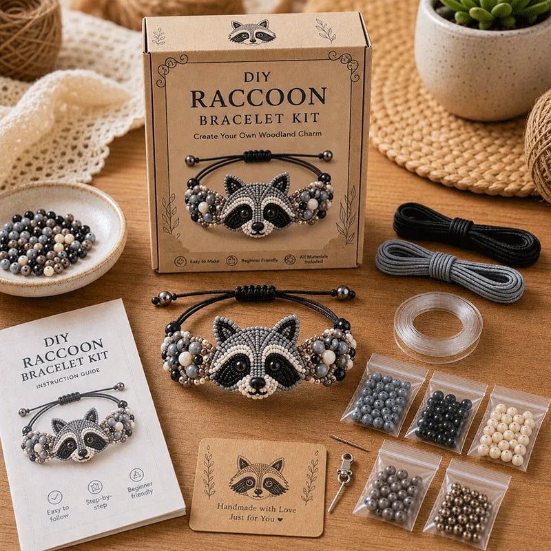 🐙DIY Beaded Bracelet Making Kit🔥