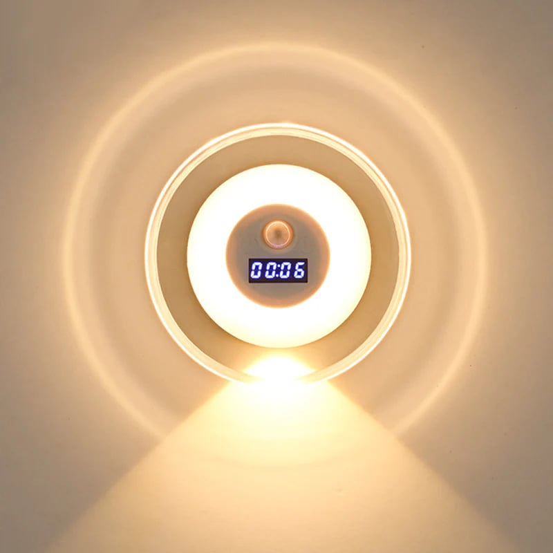 🌙Smart LED Clock Night Light with Motion Sensor