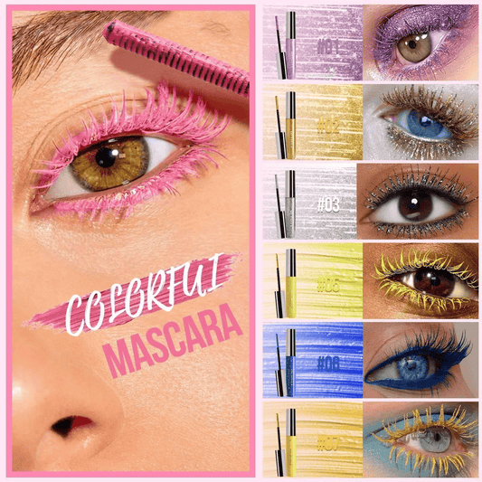 Colourful Glitter Mascar