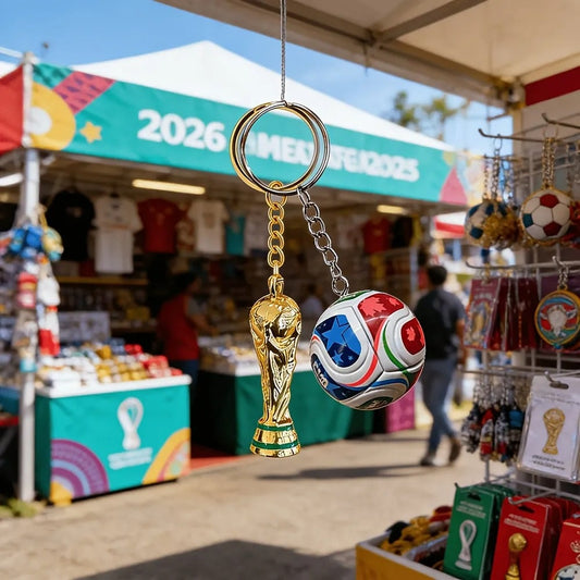 🏆2026 FIFA World Cup USA-MEX-CAN Keychain: Carry the Spirit of the Game Everywhere ✨