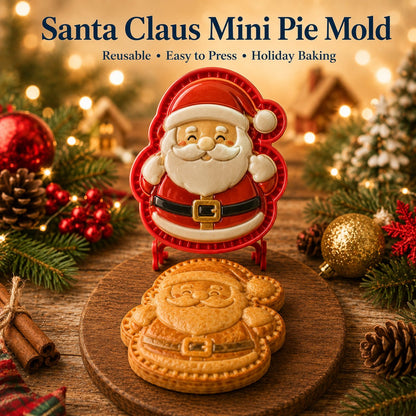 🎄8-Design Christmas Mini Pie Mold Collection| Reusable Embossed Molds