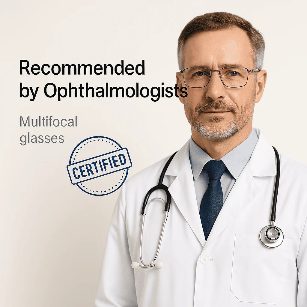 🔥Clearance Sale - Multifocal Glasses [Adaptive Technology] —No more switching!