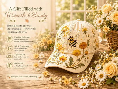 🌸🌿 Garden Morning Cap