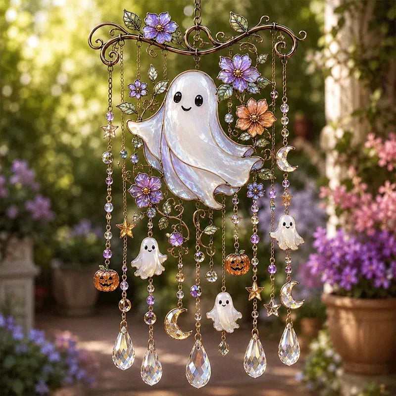 ✨🎃Cast Rainbow Light with Gothic Halloween Wind Chimes!